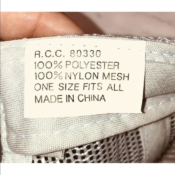 VTG Trucker Hat Vintage Garrett SPI Cap Gray Snapback R.C.C Tag Scrambled Eggs - Picture 5 of 6